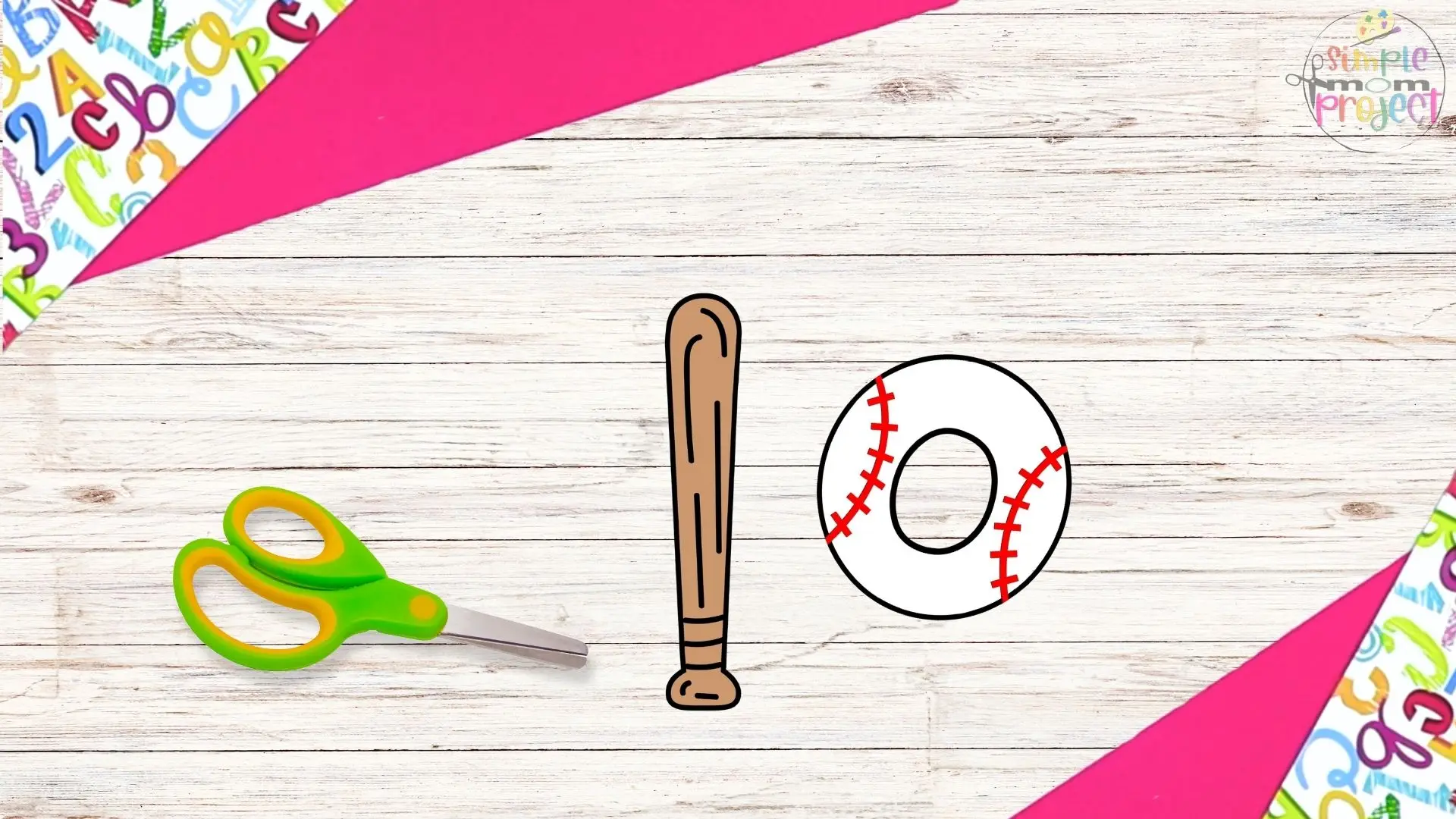 free printable letter b for bat and b for ball template for kids 2