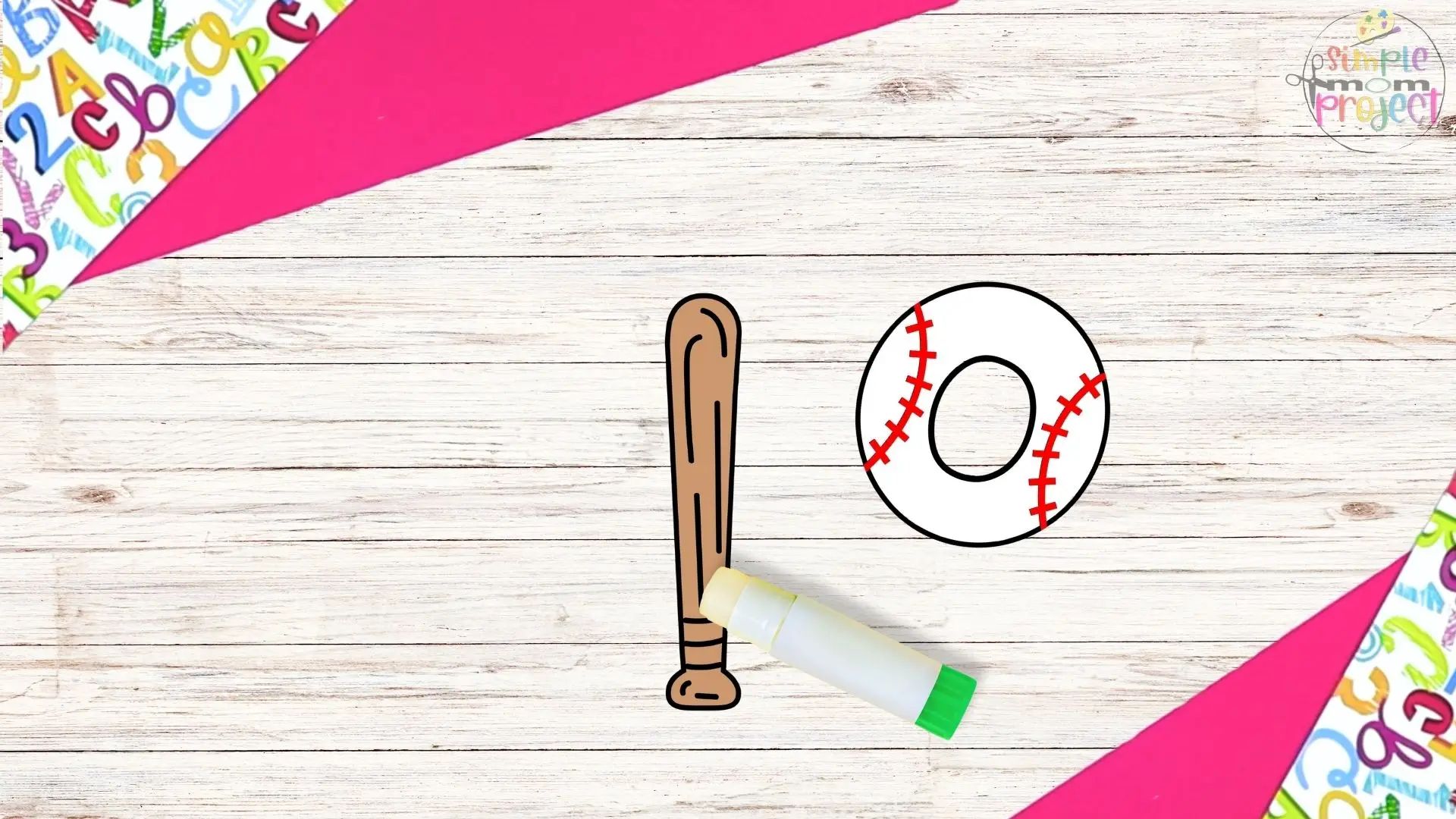 free printable letter b for bat and b for ball template for kids 3