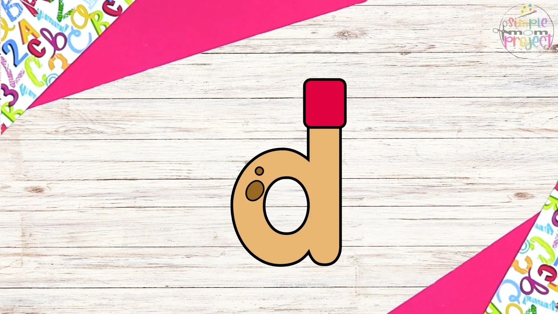 free printable letter d for dog craft for kids 5