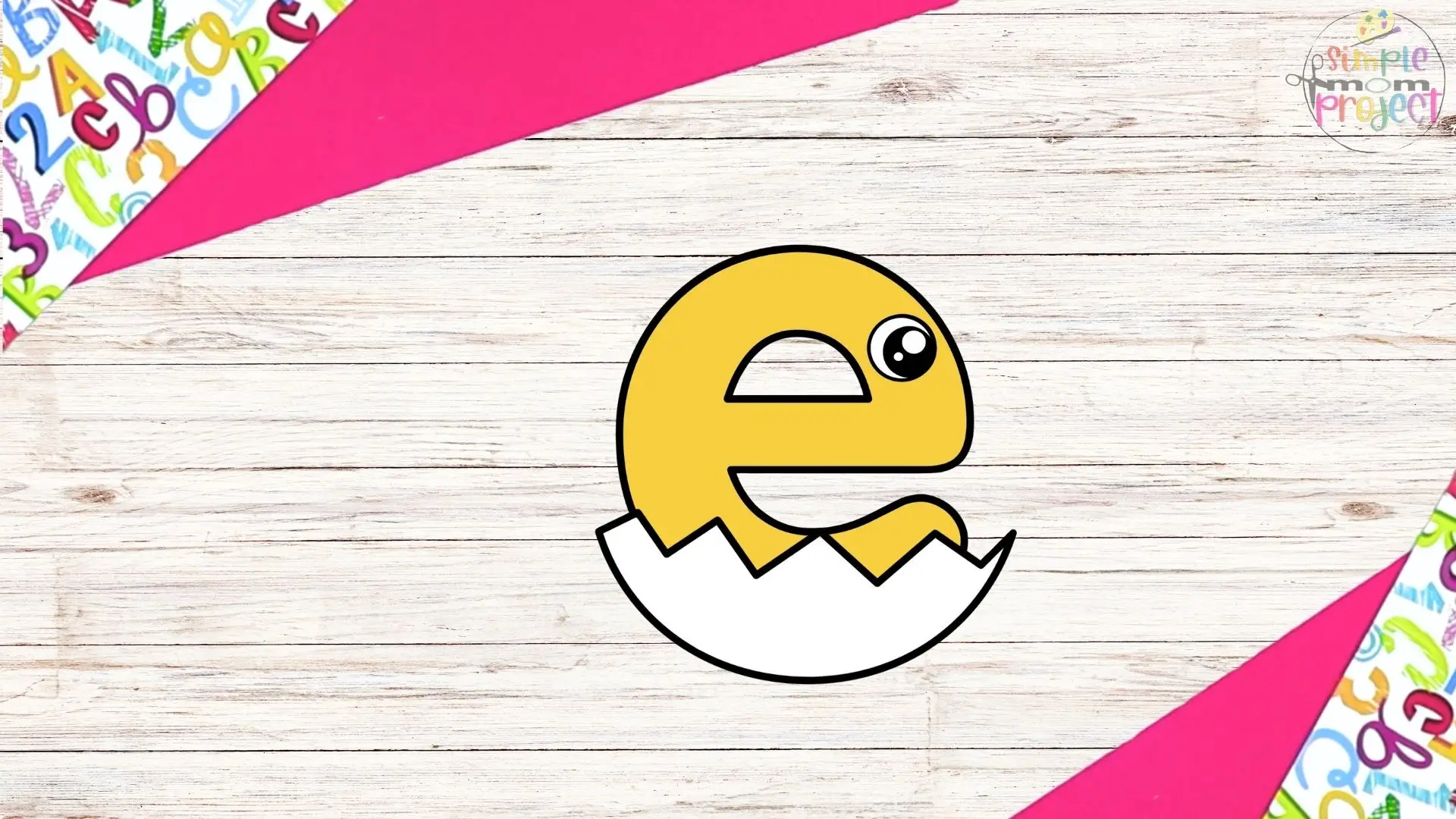 free printable letter e for egg craft for kids 5