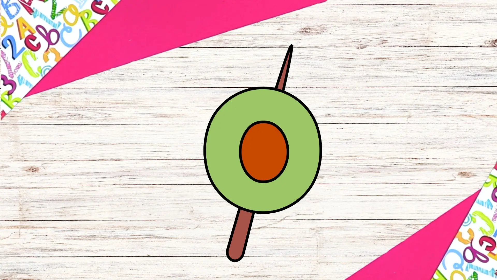 Free Printable Lowercase Letter o Craft Template Tutorial Image 6