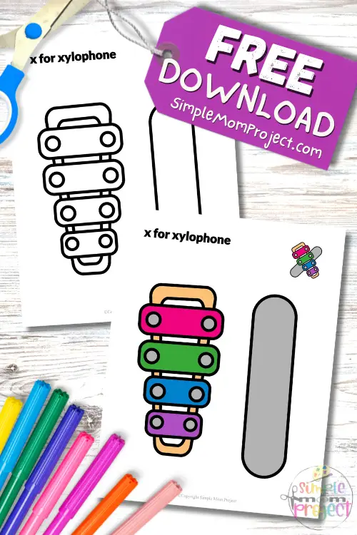 Did someone say xylophone starts with X? Yes and we got the craft to prove it! The free printable lowercase letter x for xylophone craft is the kind of colorful, musical and letter-learning fun that kids can't stop talking about. Want to combine alphabet practice, music appreciation, and a whole lot of creativity in one go? This is your jam! Perfect for preschoolers, kindergartners, or even your inner child who still loves rainbow keys and silly sounds. Download your templates today!