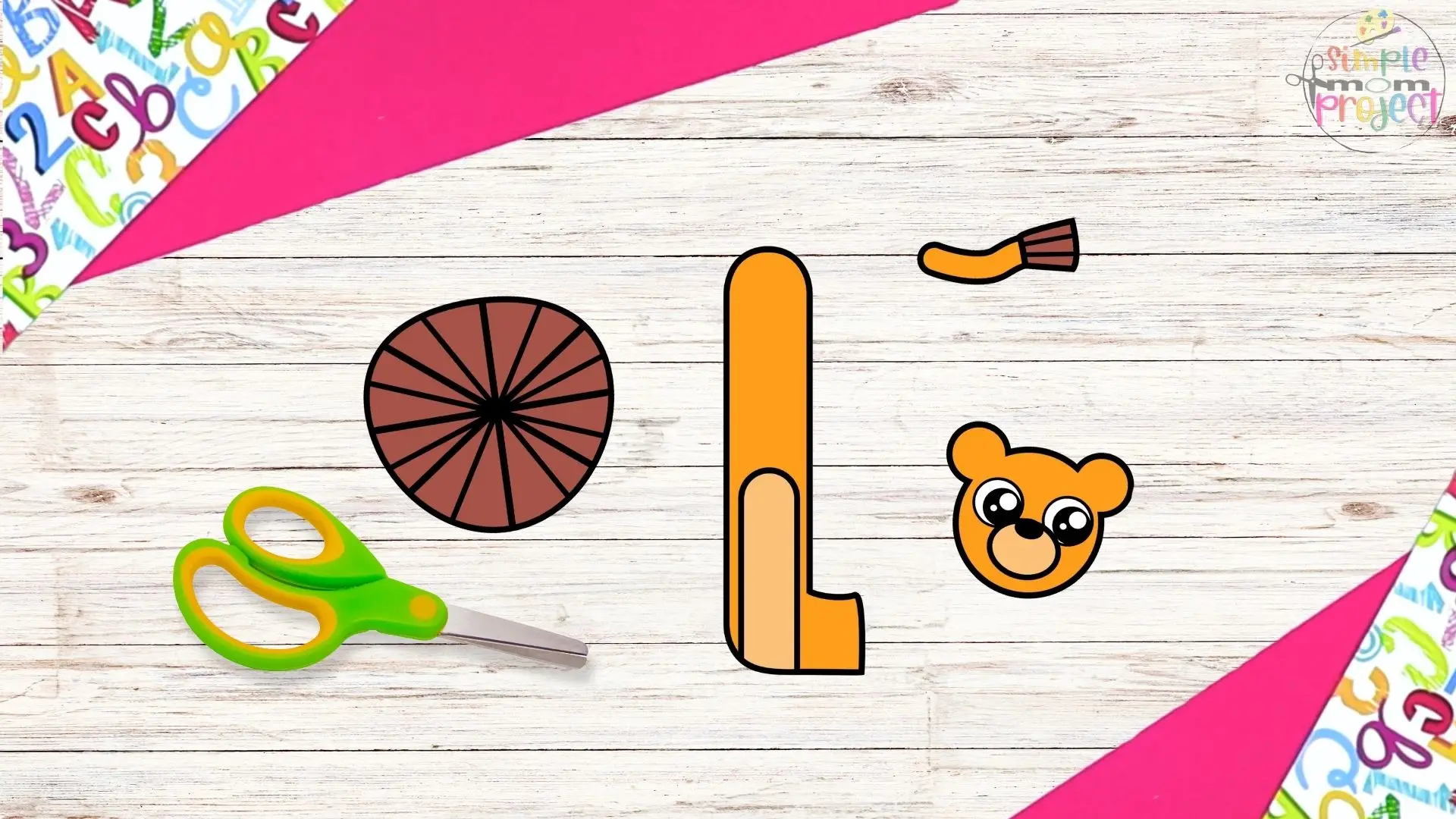 free printable letter l for lion craft for kids 3