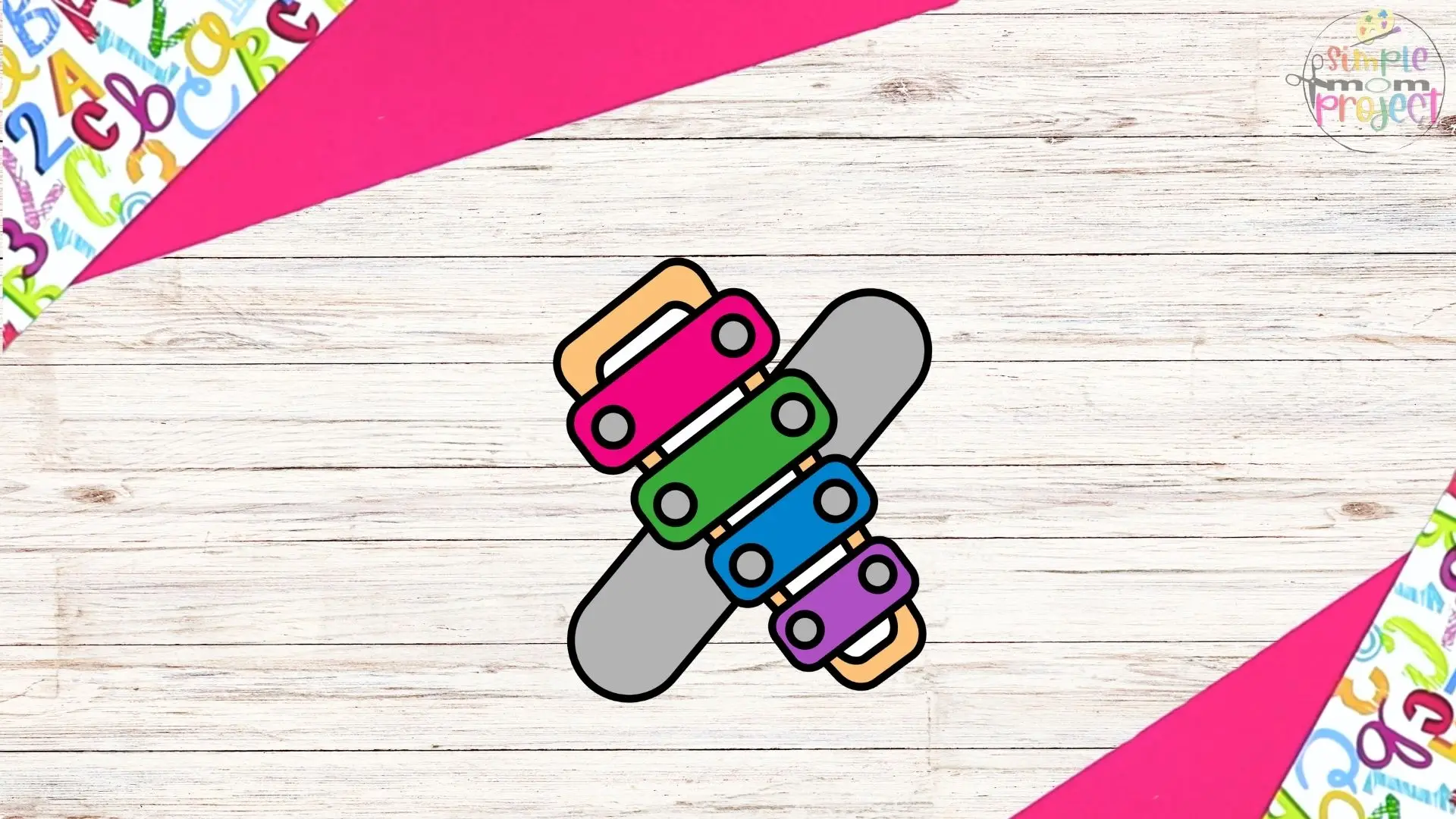 free printable letter x for xylophone craft for kids 5
