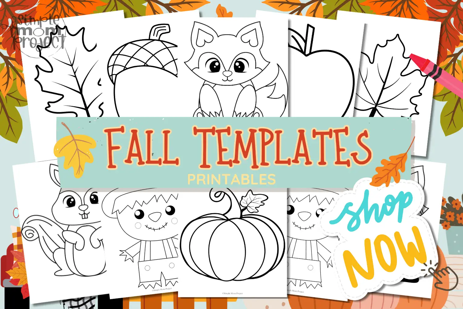 Shop Now Printable Fall Templates for Kids of all Ages 2