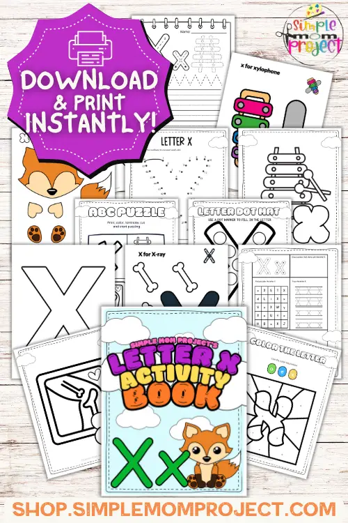 Letter_x_activity_printable_book,_letter_v_templates,_letter_x_worksheets