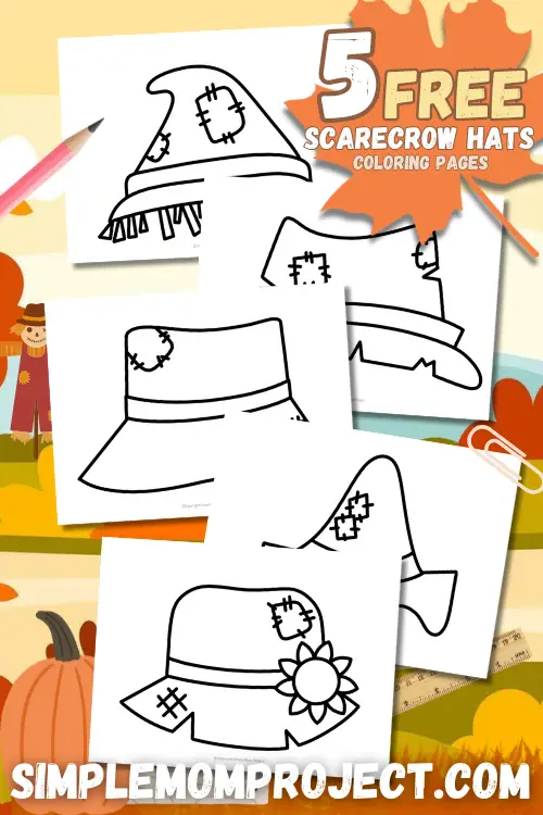 Can you turn a plain piece of paper into a scarecrow hat masterpiece? Yes! With the printable scarecrow hat template, your little artists can cut, color and create the coolest straw hat in town, no farm required! It’s smart, silly, and packed with creativity for kids at home or in the classroom. Scroll on down and get those crayons ready because this is one fun craft you don’t want to miss!