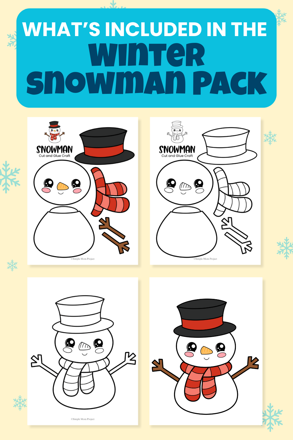 2 What’s Included In The Winter Snowman