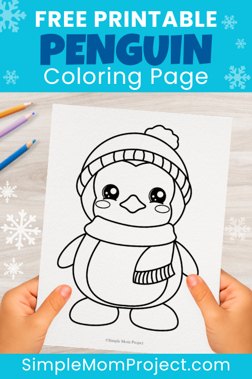 Make winter learning fun with this free printable penguin template for kids! Perfect for classrooms, homeschool, or at-home craft time. Kids can color, cut, and decorate their penguin while building fine motor skills, creativity, and imagination. A fun and easy winter activity teachers and parents will love so download your free penguin template today!
