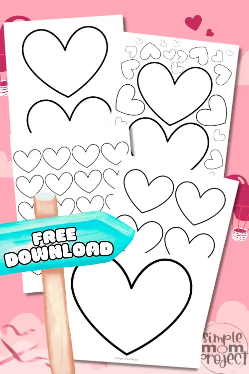 Looking for a simple but super fun activity for kids? These free printable heart outlines are perfect for shape lessons, fine motor practice and creative art projects! Kids can cut, trace, color and even use it as a stencil for collages or classroom displays. It's easy to use at home or school and a great way to make learning about shapes hands-on and exciting. Don't miss out and download the template today!