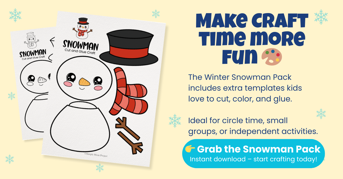 Winter Snowman 1 Upgrade Your Craft Time