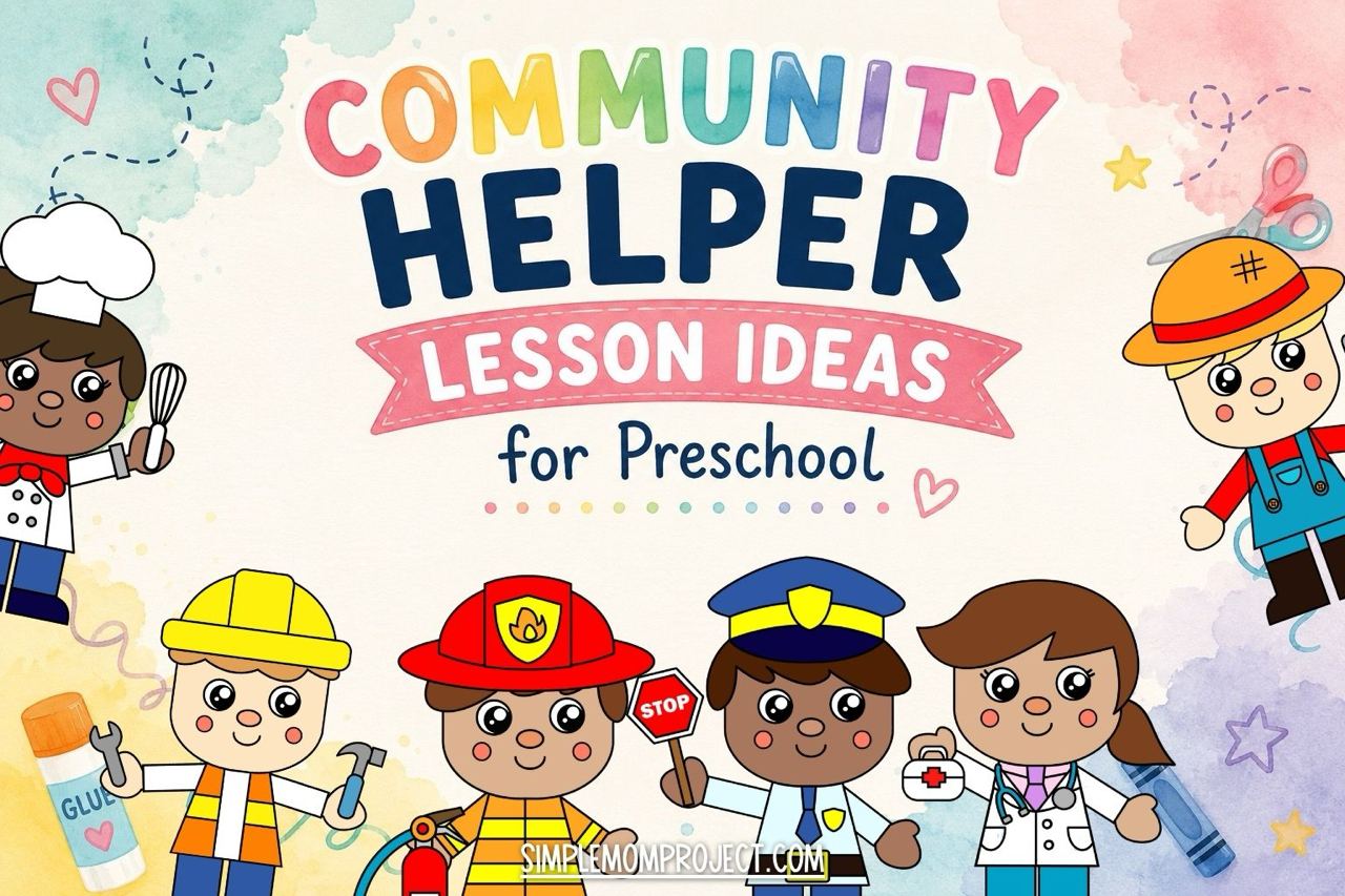 Printable Community Helper Craft Templates