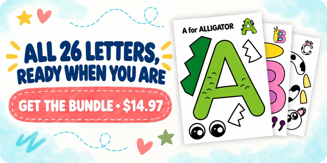 All 26 letters, ready when you are