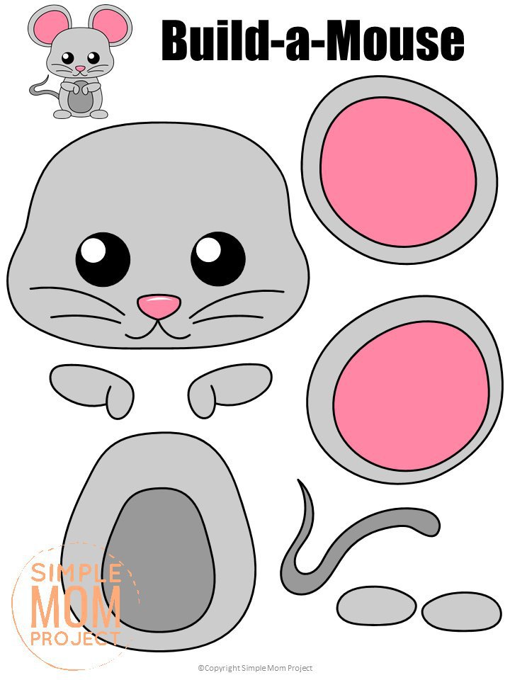 Printable Mouse Template