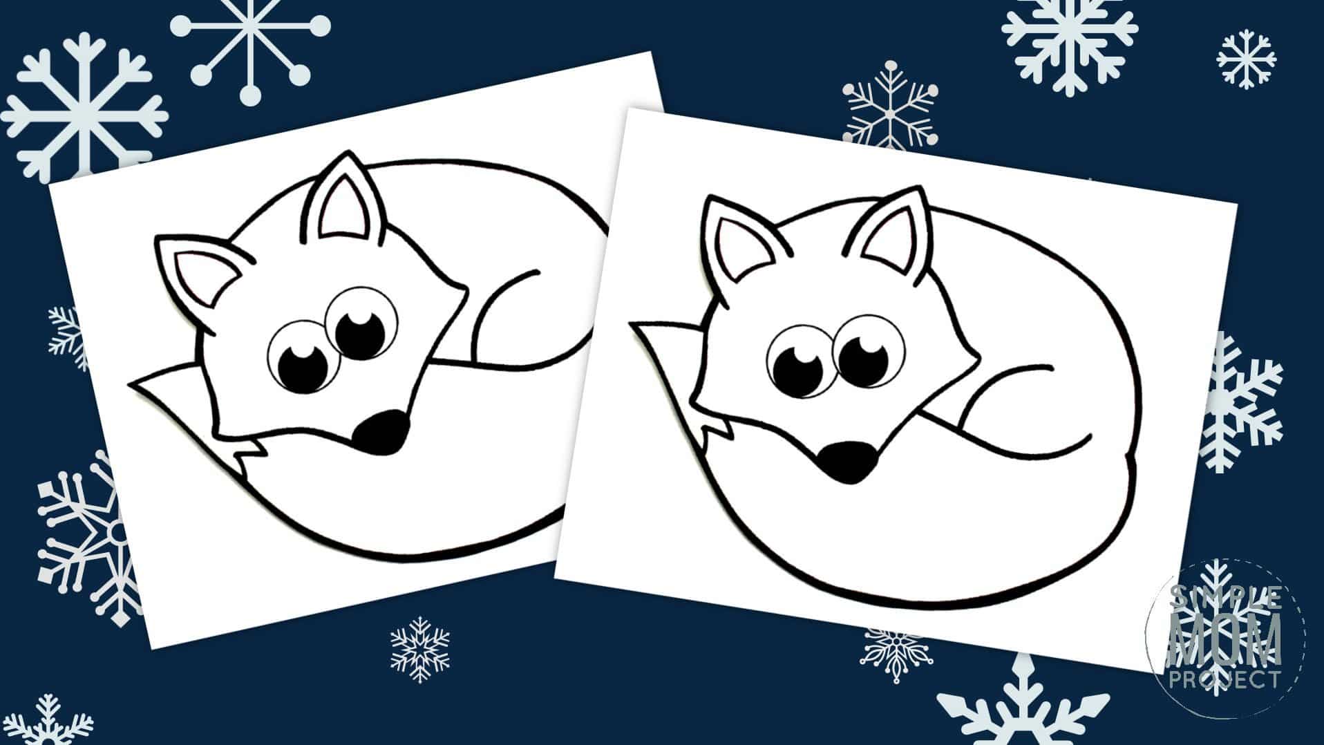 Arctic Animals Coloring Pages For Preschoolers