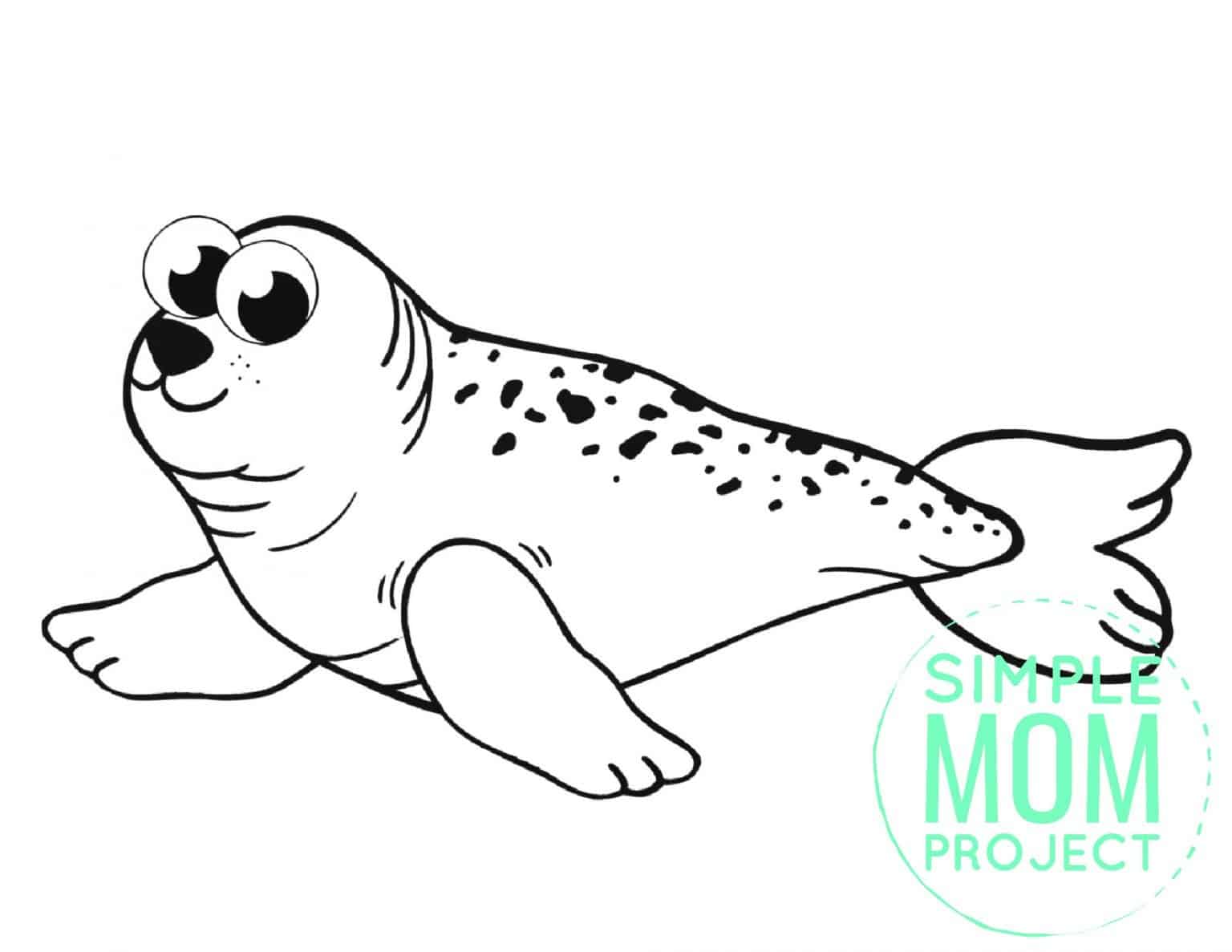 Free Printable Ringed Seal Template – Simple Mom Project