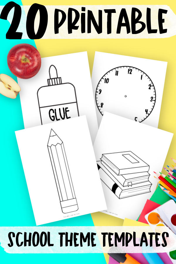 How To Use School Supplies Printable For Kindergarten Students